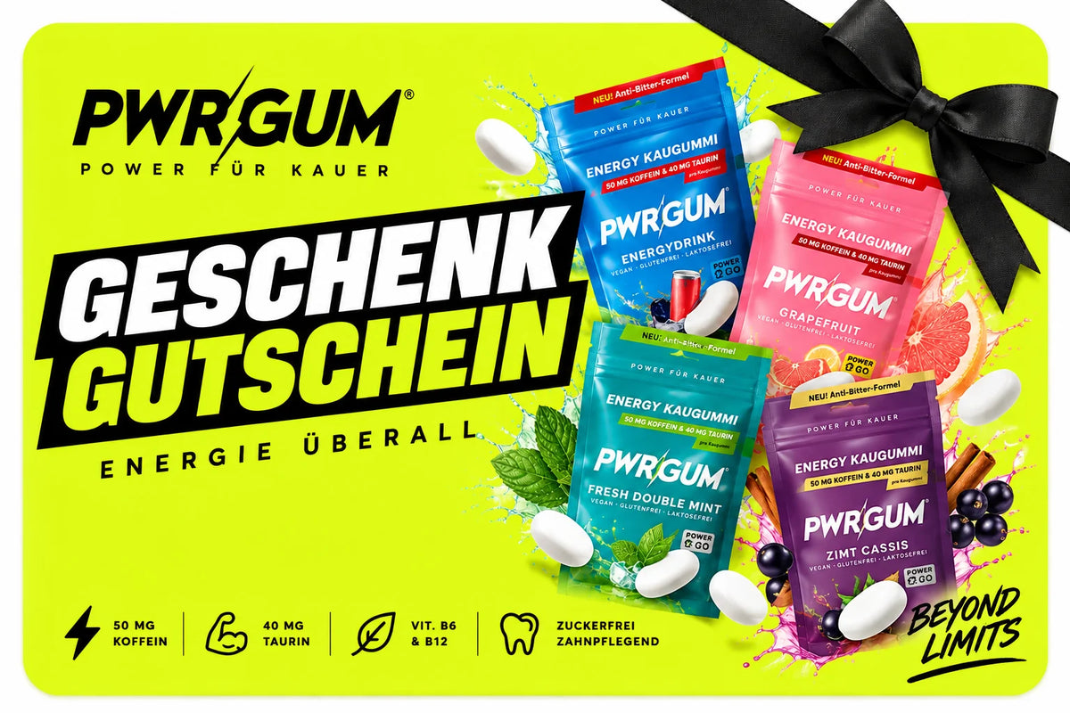 PWRGUM Gutschein (KI-generiert)
